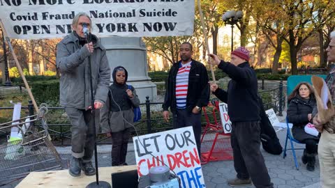 My Speech in Union Square NYC!!! #NoMask #NonNewNorm #StopTheSteal #TurnNyRED