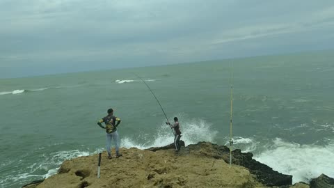 pescaria de praia #fortinceara