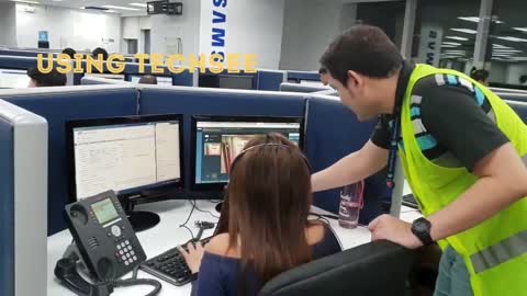 Visual Support by TechSee as used by Samsung - Teleperformance Call Center