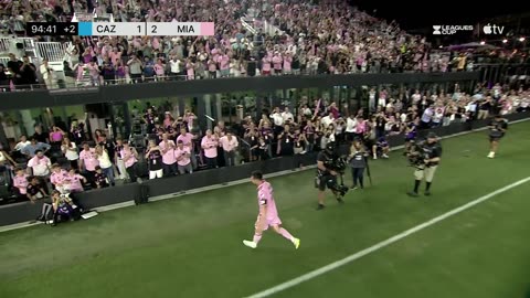 Lionel Messi GOLAZO wins it in STOPPAGE TIME on Inter Miami debut!