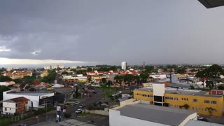 Lightning Strikes in Town