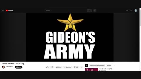GIDEONS ARMY 1/24/24 @ 930 AM EST