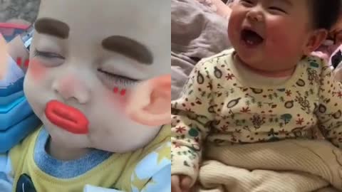 Babyloves Cute baby looking jokars and lot of hahahahhahahahhaha...