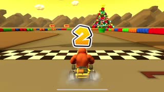 Mario Kart Tour - Bowser Cup Time Trial Challenge Completion (Winter Tour)