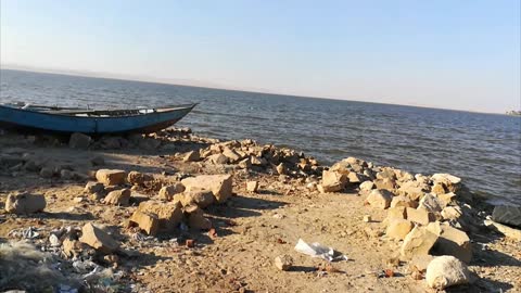 Old Fishing Boats Discovered On Ancient Qarun Lake Egypt