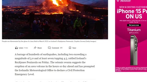 Iceland Declares A State Of Emergency! Leave Now! Bracing For Volcanic Eruption