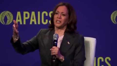 Vice President Kamala Harris drops the F-bomb during her speech at APAICS Summit