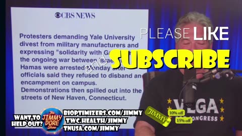 Yale students arrested for exercising first amendment at own campus▮Jimmy Dore◈Due Dissidence