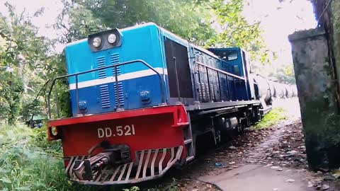 Tanker Train in Yangon