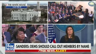 Jim Acosta spars with Sarah Sanders of Trump statement