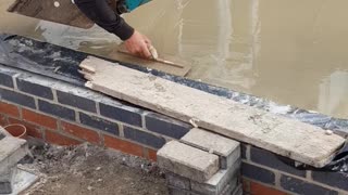 Floating Worker Finishes the Job