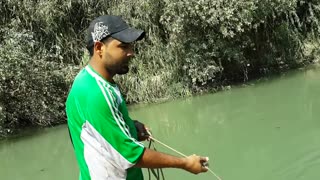 Enjoying fishing by Ahmed