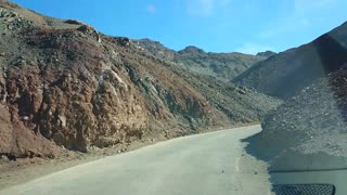 Death Valley National Park, California USA. Artist's Palette scenic drive