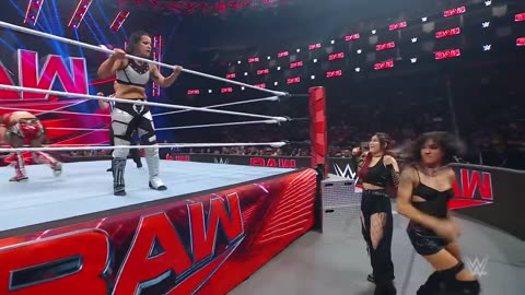 The Kabuki Warriors vs. Shayna Baszler & Zoey Stark – Title Match_ Raw highlights, March 11, 2024