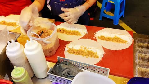 Food | Malaysia Night street got Vegetarian Shushi Roll