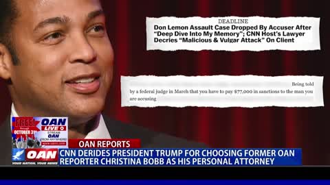 CNN derides President Trump for choosing former OAN reporter Christina Bobb as his personal attorney