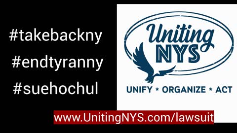 Suing New York Governor Kathy Hochul... #StopQuarantineCamps