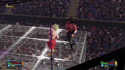WWE 2K23: Kaido VS Broly - Hell in a Cell Match