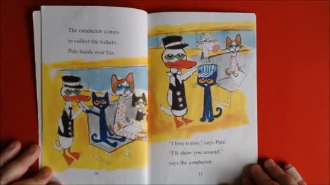 Pete the Cat's Train Trip | English stories for kids | learn English through stories