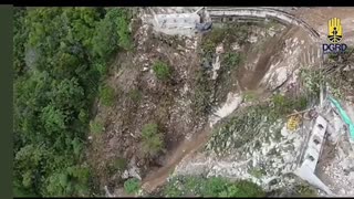 Videos: Así se ve la emergencia que ocasionó el cierre de la vía Curos - Málaga