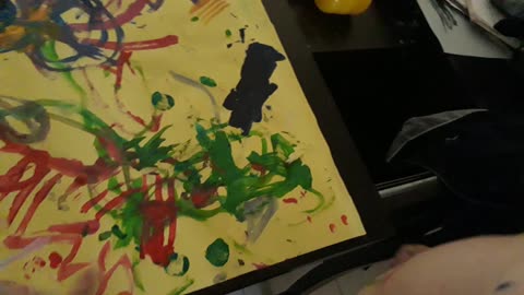 2 year old child art prodigy
