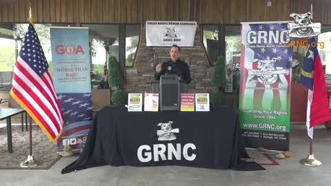 GOA Director Erich Pratt Addresses the GRNC GOA Steel Plate Challenge