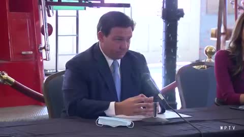 DeSantis tires of the media