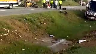 Accidente en la Variante Mamonal