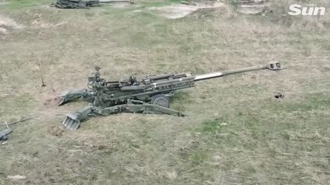 Ukraine troops blast Russian invaders with new US howitzers