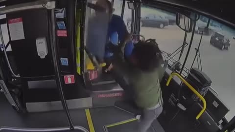 Passenger attacking driver video caught on camera