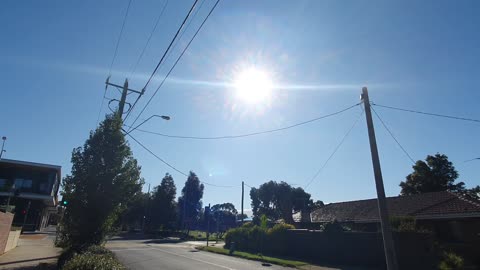 weird cloud formation Melbourne Australia