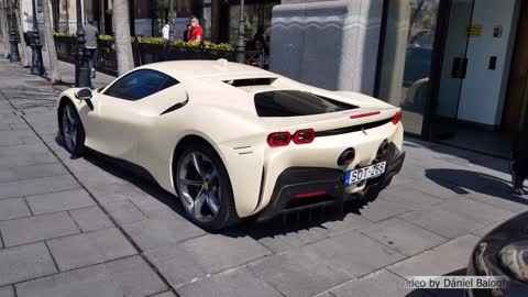 Ferrari SF90 Stradale Start up