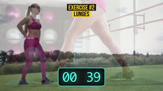 Simple thigh exercises