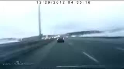 plane crash caught on dashboard camera in Russia