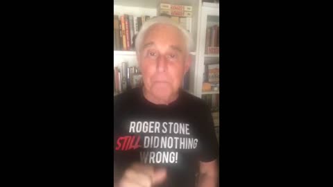 Roger Stone First Comments After Pardon