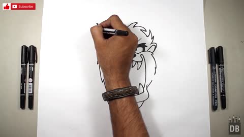 How to Draw Tasmanian Devil