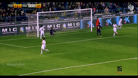 FC Barcelona vs Real Madrid MIC Football 15 Xavi Simons U-12
