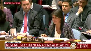 Nikki Haley: 'If Russia lived up to its commitment, there would be no chemical weapons in Syria"