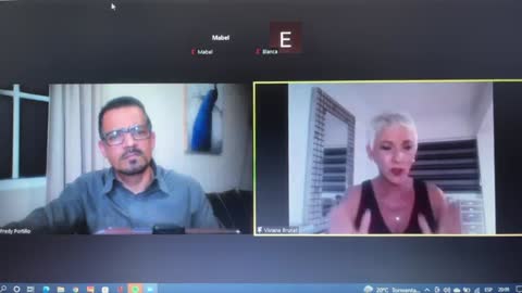 Charla del Dr Fredy Portillo y la Dra Viviane Brunet