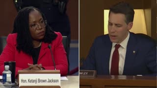 Sen. Josh Hawley Presses Judge Jackson On 'Apologizing' To Child Porn Convict