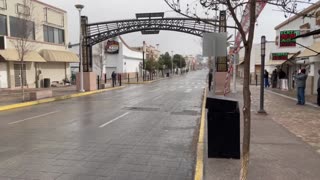 NOW: Snowing in Juarez