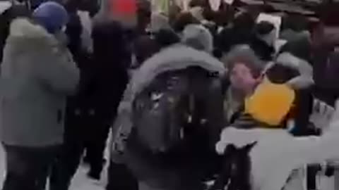 Students in Steinbach, Manitoba walked out of High School to oppose mask mandates and restrictions.