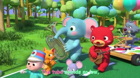 Musical Instruments Song _ CoComelon Nursery Rhymes _ Kids Songs