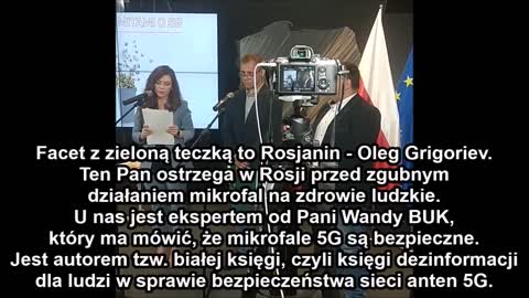 Biała księga 5G okazała się stekiem bzdur i kłamstw. Tajemnicza postać u boku Wandy BUK