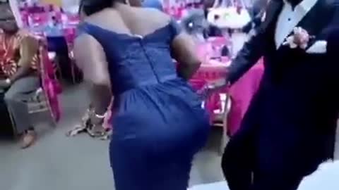 Dance an African wedding Booty shaking.