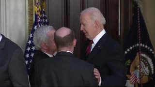 Biden Ignores Questions About Russia and Ukraine