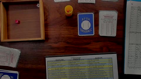 World Series Game 3 MLB Baseball Hall of Fame APBA Card Set