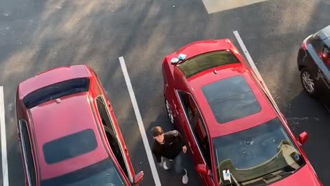 Jaw Dropping Three Story Cornhole Throw