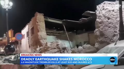 Hundreds killed in powerful earthquake in Morocco