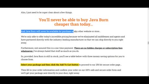 Java Burn Reviews is good?